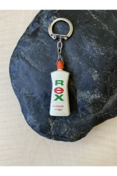 VİNTAGE ANAHTARLIK AVRUPA ANAHTARLIK MİKA ANAHTARLIK BULAŞIK DETERJANI TEMALI ANAHTARLIK - 1