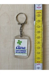 AVRUPA CLARA YOĞURT YAZILI ANAHTARLIK PLASTİK ANAHTARLIK - 2