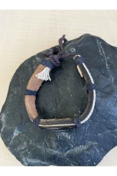 AYARLANABİLİR LOVE YAZILI DERİ BİLEKLİK - 2