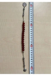 TOZ KEHRİBAR ZAZA TESBİH KARARMAYAN PÜSKÜLLÜ KAPSÜL KESİM TESBİH NO 37 - 1