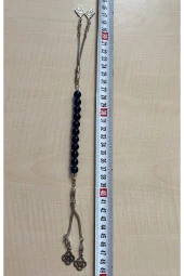 TOZ KEHRİBAR ZAZA TESBİH KARARMAYAN PÜSKÜLLÜ KAPSÜL KESİM TESBİH NO 40 - 2