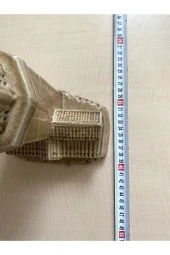 İZMİR SAAT KULESİ BİBLO ALÇI VE MERMER TOZU VERNİKLİ - 4