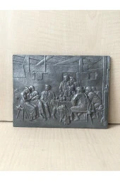 19x14CM AVUPA KALAY TABLO DÖKME KALAYDAN KALIP TABLO - 1