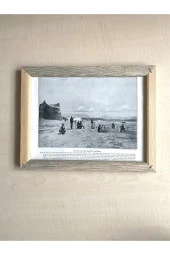 CAMSIZ ÇİFT TARAFLI AHŞAP ÇERÇEVELİ DİJİTAL BASKI RESİM TABLO KUZEY KUTBU VE MAJESTE - 2