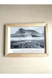 CAMSIZ ÇİFT TARAFLI AHŞAP ÇERÇEVELİ DİJİTAL BASKI RESİM TABLO HALIFAX NOVA COLUMBİA - 2