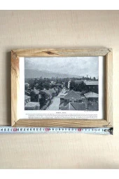 CAMSIZ ÇİFT TARAFLI AHŞAP ÇERÇEVELİ DİJİTAL BASKI RESİM TABLO ADEN VE JAMICA - 2