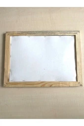 VİNTAGE 27X37CM AHŞAP ÇERÇEVELİ İNCE KARTON YEŞİLÇAM FİLM KARTPOSTALI ÜMİT BESEN AĞLAMA - 2