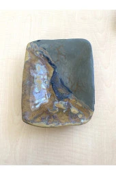 AVRUPA EL YAPIMI KİL KASE TOPRAK SIRLI TABAK - 2