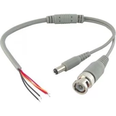 Güvenlik Kamerası Için Hazır Bnc + Power Jack Soket Kablo - 1