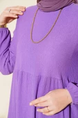Kol Lastikli Tunik Lila thumbnail 4