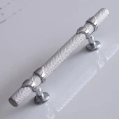 Burç Kulp 96 mm Krom Renk Mobilya Mutfak Çekmece Dolabı Dolap Kulpları Kapak Kulpu Kulbu Metal thumbnail 7