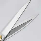 FDMSTAR 10 İnç (25cm) Kırmızı Saplı Profesyonel Paslanmaz Çelik Terzi Makası thumbnail 4