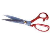 FDMSTAR 11 İnç (27,5cm) Kırmızı Saplı Profesyonel Paslanmaz Çelik Terzi Makası - 1