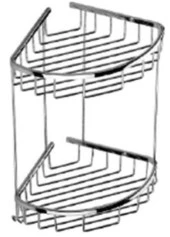 DEPPOT BANYO KÖŞELİĞİ 2 KATLI 19X19 MAT SİYAH - 1
