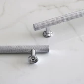 Doruk Kulp 320 mm Krom Renk Mobilya Çekmece Mutfak Dolabı Dolap Kulpları Kapak Kulpu Kulbu Metal thumbnail 6