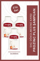 Prozinc Plus Saç Dökülmesine Karşı Etkili Şampuan 300 Ml 3 Al 2 Öde - 1