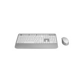 Everest Km-6176 Offical Beyaz-Gri Kablosuz Combo Q Multimedia Klavye + Mouse Set - 4
