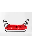 Bebek Kırmızı Pamuklu Mars Hamak - 2