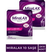 Miralax 10 Saşe 2'Li PAKET (SKT:07/2026) - 1