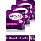 Miralax 10 Saşe 3'Lü PAKET (SKT:07/2026) - 1