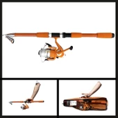 Uyguna-Yakala  3.00 Mt Turuncu Combo Kamış Makine Set-LER.050 - 1