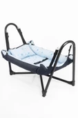 Plüton Bebek Hamak Lacivert - 1