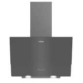 Ala 535 G 60 Cm Gri Cam Duvar Tipi Ankastre Davlumbaz - 1