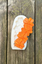 Erik Çiçeği Sütun Tekli Silikon Mum Kalıbı - 2