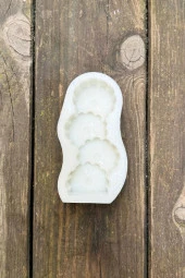 Ayçiçeği Sütun Tekli Silikon Mum Kalıbı - 7