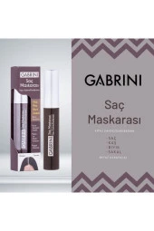 GABRİNİ Saç Maskarası - Brown - 3
