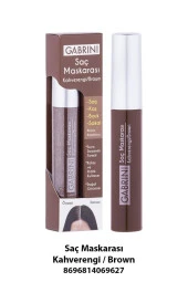GABRİNİ Saç Maskarası - Brown - 4
