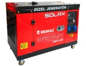 Solax 10GF-LDE Marşlı Monofaze 10 kVA Kabinli Dizel Jeneratör - 1