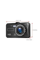 Mb-300 1296p 4" Ips Dokunmatik Ekran Araç Içi Çift Kamera Gece Görüşlü. Araç Kamera. Hafıza Kartlı. - 3