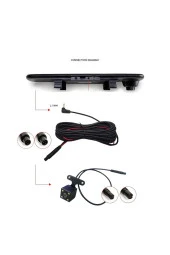 Arka Görüş Kamerası 5m Arka Kamera Set. 5 Pin 2,5 Mm Araç Geri Park Kamera. - 3