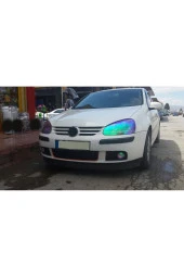 OTO H.İ.T.  Volkswagen golf 5 uyumlu body kit ön tampon eki kırılmaz yumuşak lip mat siyah thumbnail 1