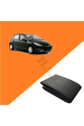 OTO H.İ.T.  PEUGEOT 307 UYUMLU DERİ DİREKSİYON KILIFI KALİTELİ DİKMELİ SİYAH thumbnail 1