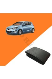 OTO H.İ.T.  HYUNDAİ İ20 09-14 UYUMLU DERİ DİREKSİYON KILIFI KALİTELİ DİKMELİ SİYAH thumbnail 1