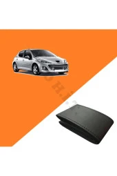 OTO H.İ.T.  PEUGEOT 207 UYUMLU DERİ DİREKSİYON KILIFI KALİTELİ DİKMELİ SİYAH thumbnail 1