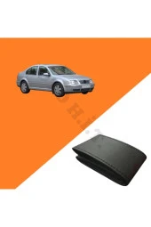 OTO H.İ.T.  VOLKSWAGEN BORA UYUMLU DERİ DİREKSİYON KILIFI KALİTELİ DİKMELİ SİYAH thumbnail 1