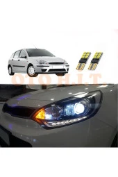OTO H.İ.T.  Ford Focus 1 Uyumlu Park Ampulü Beyaz Led Aydınlatma Ampulü Canbus'li thumbnail 1