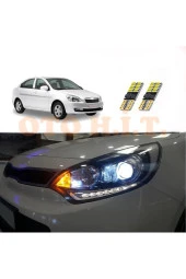 OTO H.İ.T.  Hyundai Accent Era Uyumlu Park Ampulü Beyaz Led Aydınlatma Ampulü Canbus'li thumbnail 1