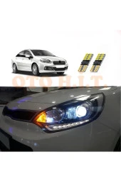 OTO H.İ.T.  Fiat Linea Makyajlı Uyumlu Park Ampulü Beyaz Led Aydınlatma Ampulü Canbus'li - 1