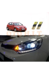 OTO H.İ.T.  Hyundai I20 12-15 Uyumlu Park Ampulü Beyaz Led Aydınlatma Ampulü Canbus'li thumbnail 1