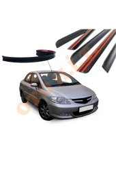 OTO H.İ.T.  HONDA CİTY 06-08 UYUMLU BAGAJ ÜSTÜ SPOİLER MAT SİYAH thumbnail 1