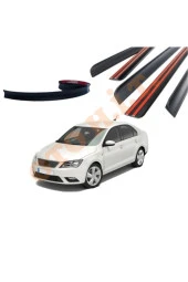 OTO H.İ.T.  SEAT TOLEDO  Uyumlu YENİ UYUMLU BAGAJ ÜSTÜ SPOİLER MAT SİYAH thumbnail 1