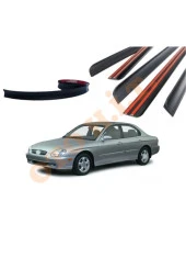 OTO H.İ.T.  HYUNDAİ SONATA 99-01 UYUMLU BAGAJ ÜSTÜ SPOİLER MAT SİYAH thumbnail 1