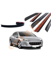 OTO H.İ.T.  PEUGEOT 407 UYUMLU BAGAJ ÜSTÜ SPOİLER MAT SİYAH thumbnail 1