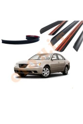 OTO H.İ.T.  HYUNDAİ SONATA 06-11 UYUMLU BAGAJ ÜSTÜ SPOİLER MAT SİYAH thumbnail 1