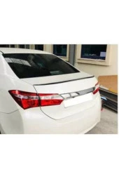 OTO H.İ.T.  Toyota Corolla 2013 Ve Üzeri Uyumlu Bagaj Üstü Spoiler Piano Black thumbnail 1