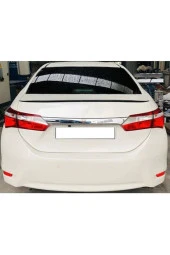 OTO H.İ.T.  Toyota Corolla 2013 Ve Üzeri Uyumlu Bagaj Üstü Spoiler Piano Black thumbnail 2